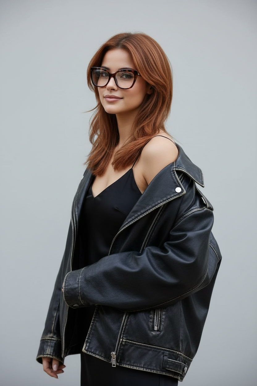Soft modern mullet for women, medium length edgy haircut 2026.